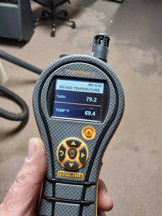 Moisture meter humidity assessment for Mold Remediation & Removal in Kingsville